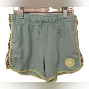 Converse Blue Athletic Shorts with Elastic Waistband